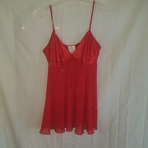 Vintage Red Nighty